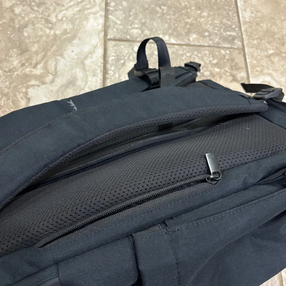 TravisMathew  Backpack Black Mens Travel Laptop Bag New